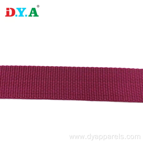 polypropylene webbing 30mm purple thin pp webbing lanyard